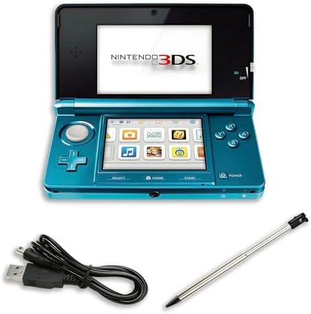 ニンテンドー 3DS アクアブルー Amazon.com: Nintendo 3DS Aqua Blue (Renewed) [video game